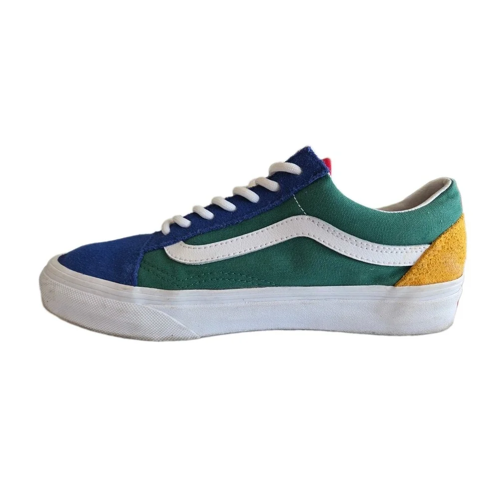 Vans Old Skool Yacht Club Shoes Suede Canvas Mens 5.5 Womens 7